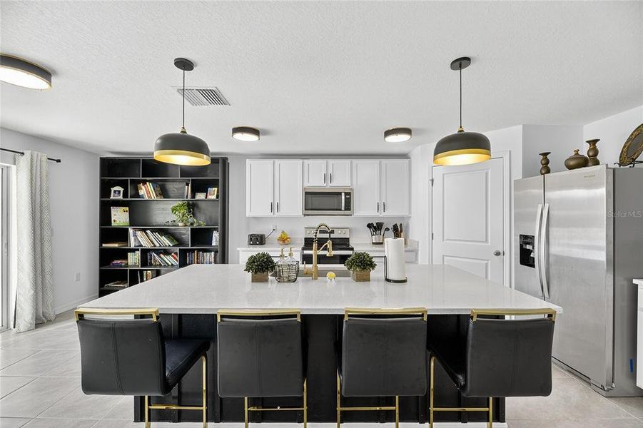 Furnished interior view inside a new home in North Park Isle, Plant City (Image 14).