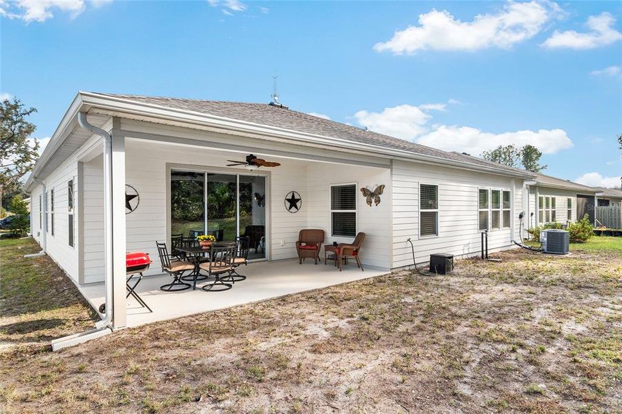 Exterior details and patio area of a home in Finley Woods, Gainesville (Image 30). Exterior details and patio area of a home in Finley Woods, Gainesville (Image 30).