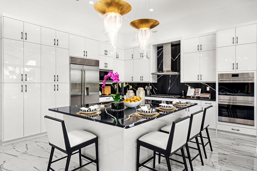 Representative furnished interior of a home built from the Addison by GL Homes in Valencia Del Mar (55+), Boynton Beach (Image 6).