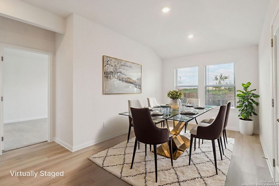 Furnished interior view inside a new home in Catalina, Converse (Image 12).