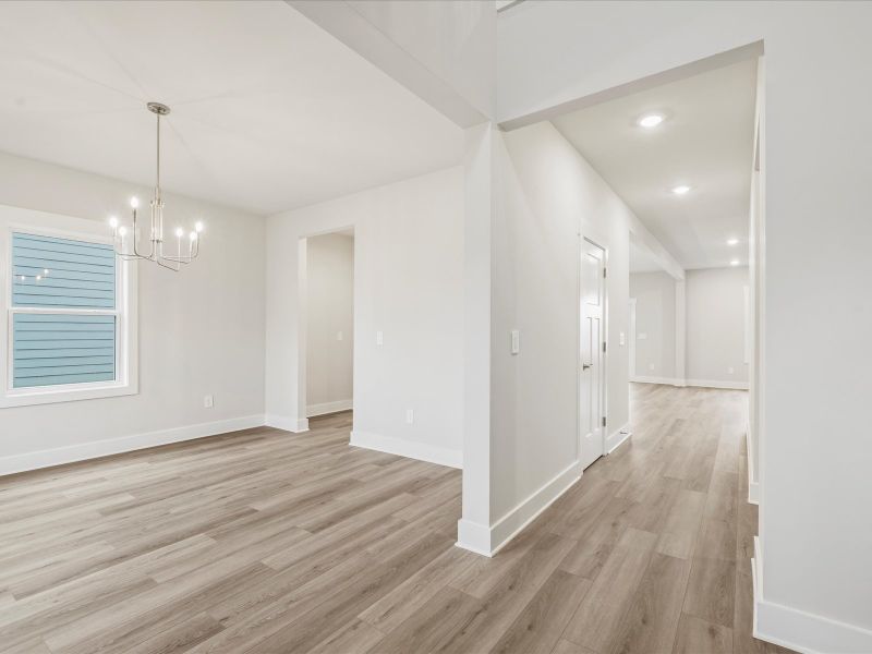 Spacious, unfurnished interior of a new home in Cedar Shoals - Signature Collection, Piedmont (Image 14). Spacious, unfurnished interior of a new home in Cedar Shoals - Signature Collection, Piedmont (Image 14).