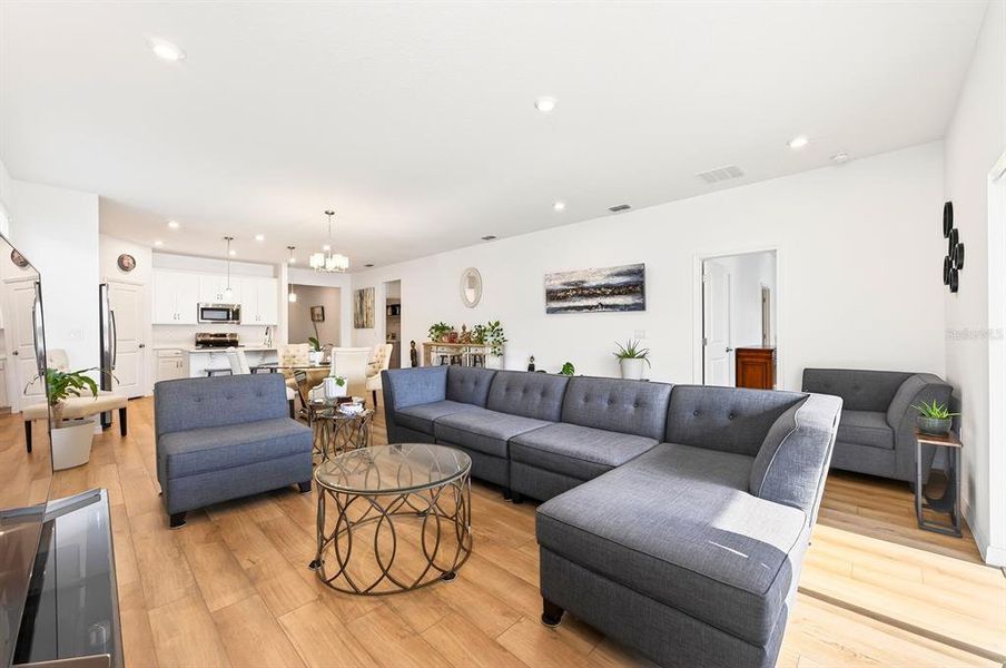 Furnished interior view inside a new home in , St. Cloud (Image 24).