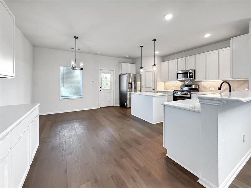 Furnished interior view inside a new home in Travis Ranch, Forney (Image 17).