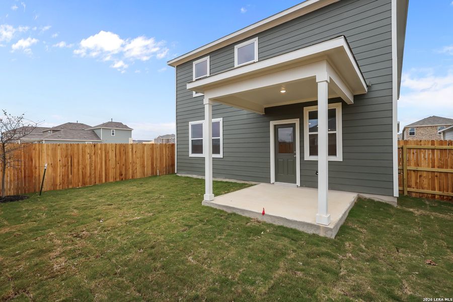 Exterior details and patio area of a home in Summerlin, San Antonio (Image 3). Exterior details and patio area of a home in Summerlin, San Antonio (Image 3).