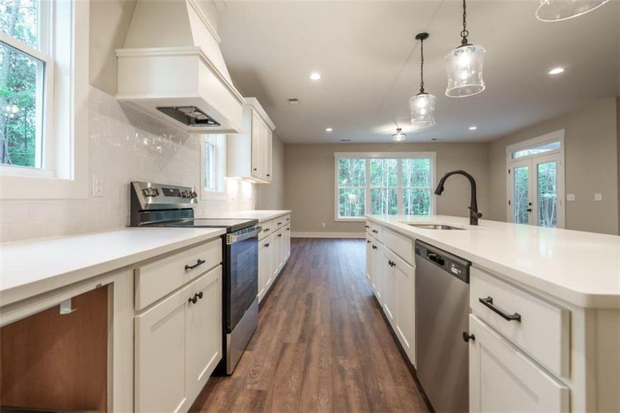 Furnished interior view inside a new home in , Social Circle (Image 10).