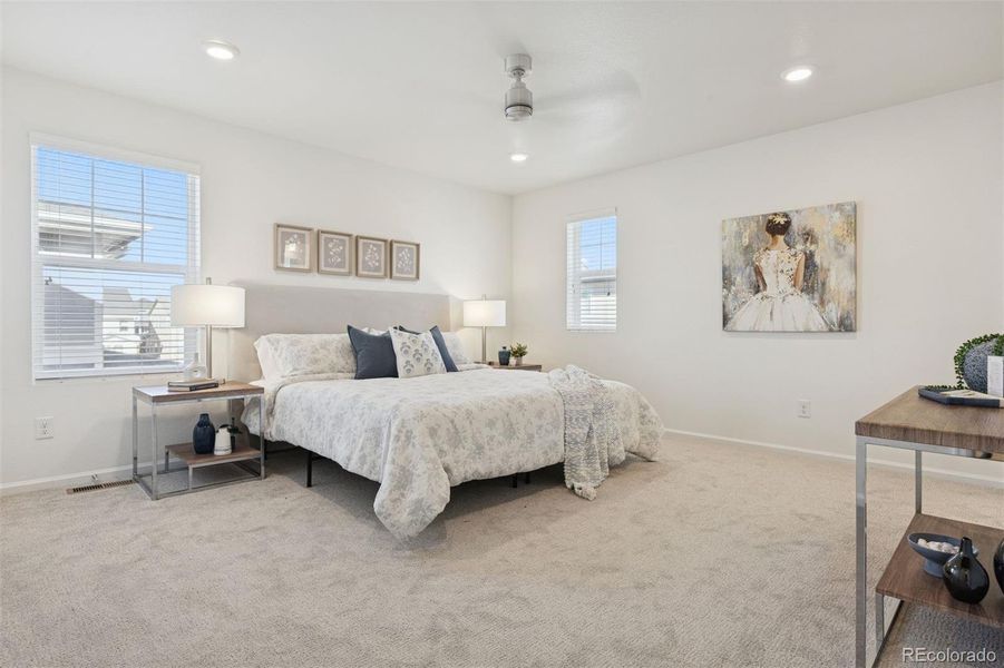 Upper Level: Primary Bedroom Upper Level: Primary Bedroom