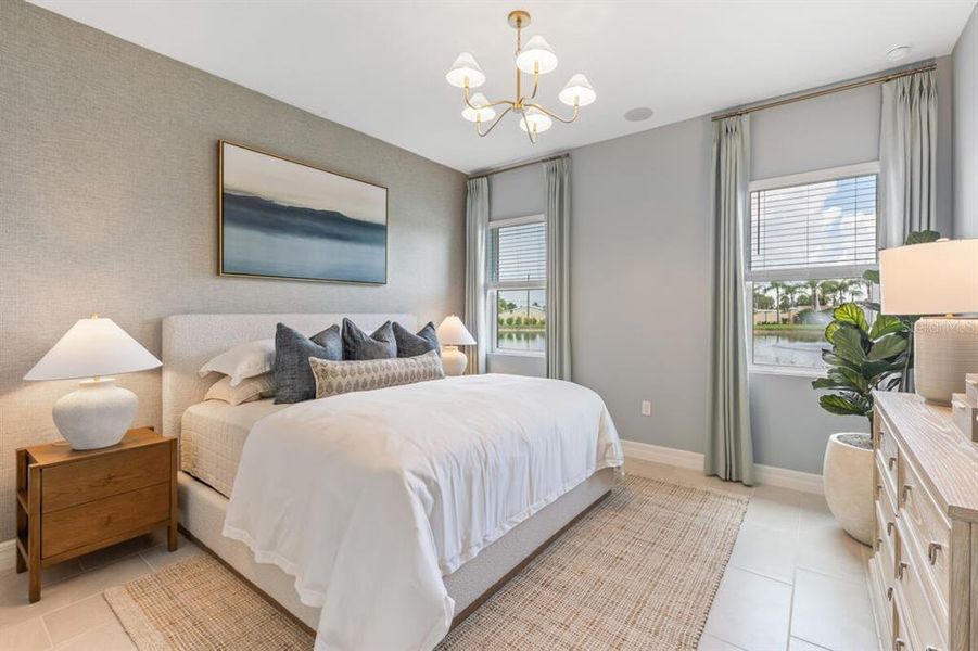 Furnished interior view inside a new home in Kings Gate, Port Charlotte (Image 13).