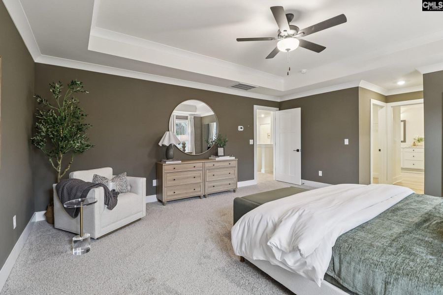 Furnished interior view inside a new home in Boykin Hills, Chapin (Image 22).