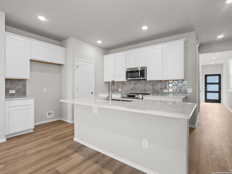 Furnished interior view inside a new home in Applewhite Meadows, San Antonio (Image 8).