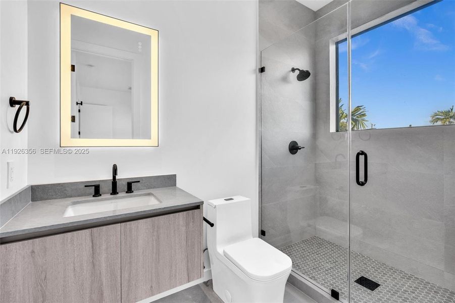 Furnished interior view inside a new home in , Miami (Image 34). Furnished interior view inside a new home in , Miami (Image 34).