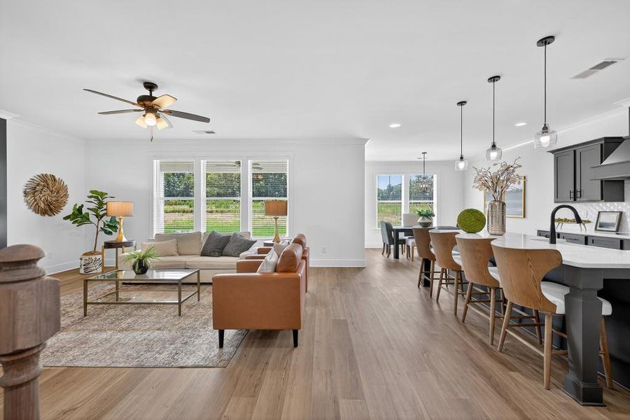 Furnished interior view inside a new home in , Good Hope (Image 33).