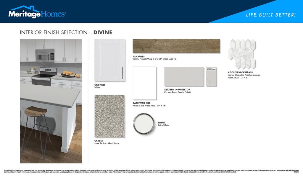 Sample of building materials used in homes in Flagler Village - Signature Series, Palm Coast (Image 23).