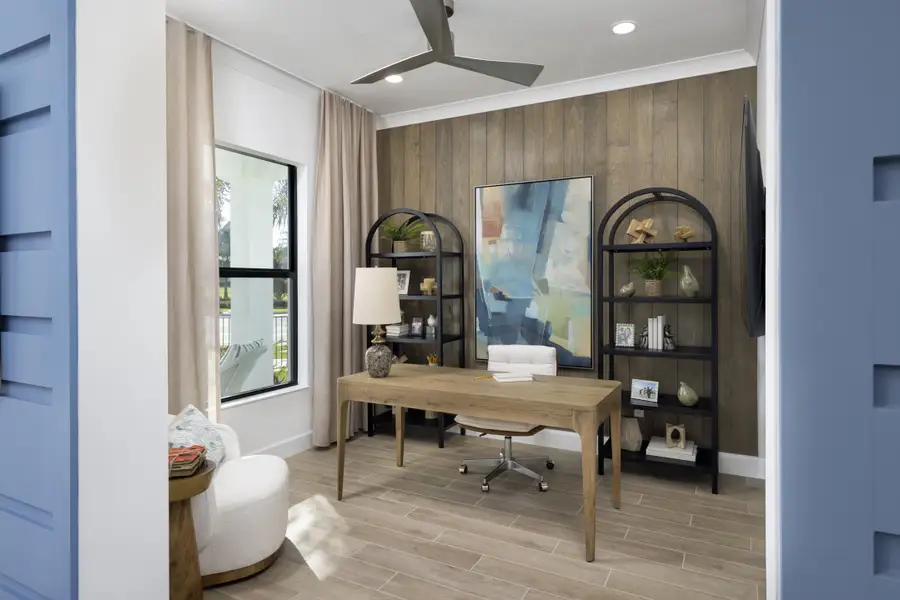 Representative furnished interior of a home built from the Sycamore by Minto Communities in Westlake, Loxahatchee (Image 8).