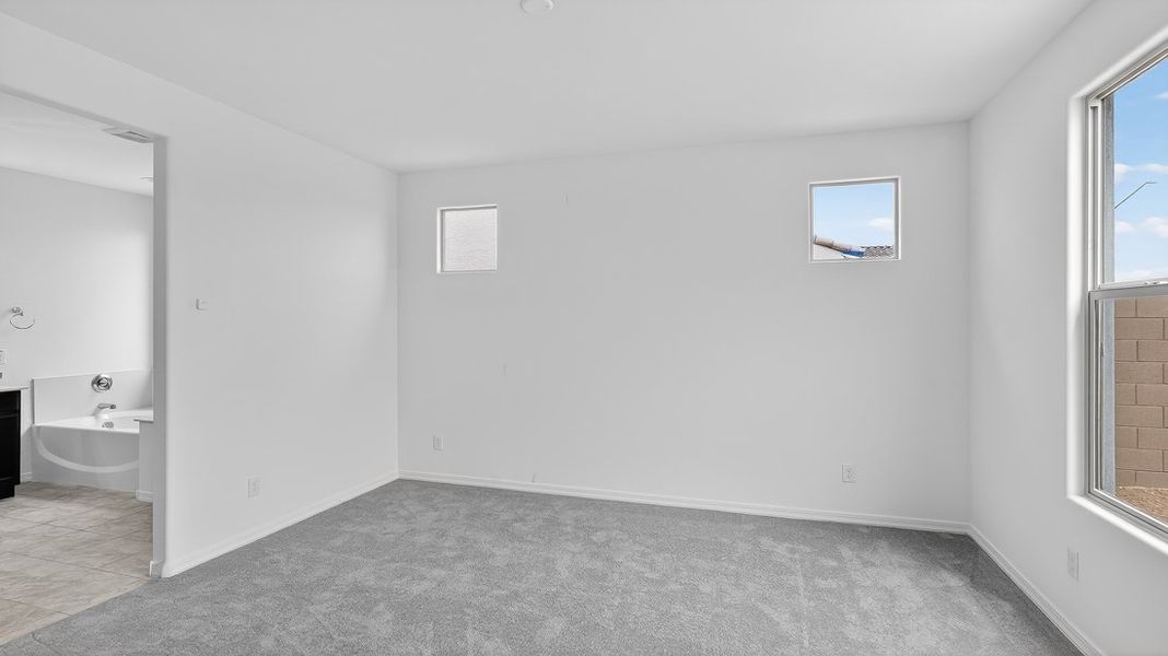 Representative unfurnished interior of a home built from the Origin by Taylor Morrison in Artisan at Asante, Surprise (Image 13).