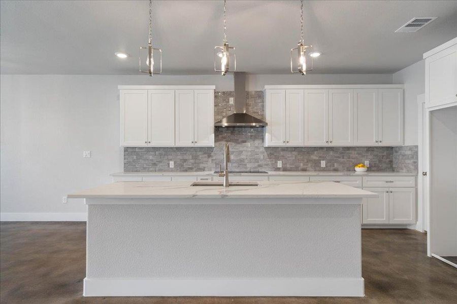 This newly built kitchen is ready for its next chef! This newly built kitchen is ready for its next chef!