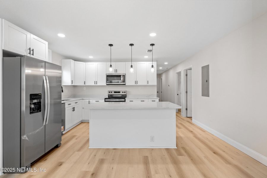 Furnished interior view inside a new home in , Jacksonville (Image 12). Furnished interior view inside a new home in , Jacksonville (Image 12).