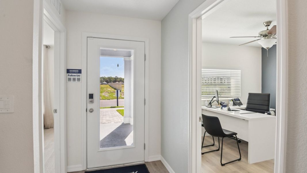 Furnished interior view inside a new home in Brighton Park, Hudson (Image 3).