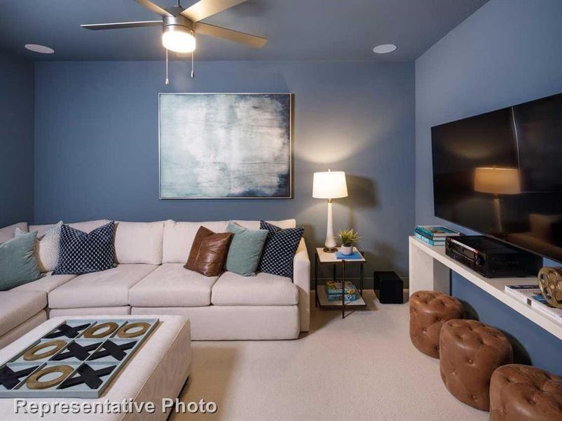 Entertainment Room (Representative Photo) Entertainment Room (Representative Photo)