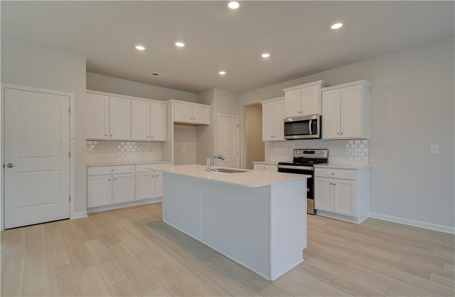 Furnished interior view inside a new home in Westminster, Covington (Image 10).