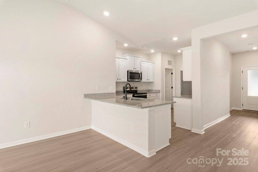 Furnished interior view inside a new home in , Winston-Salem (Image 6).