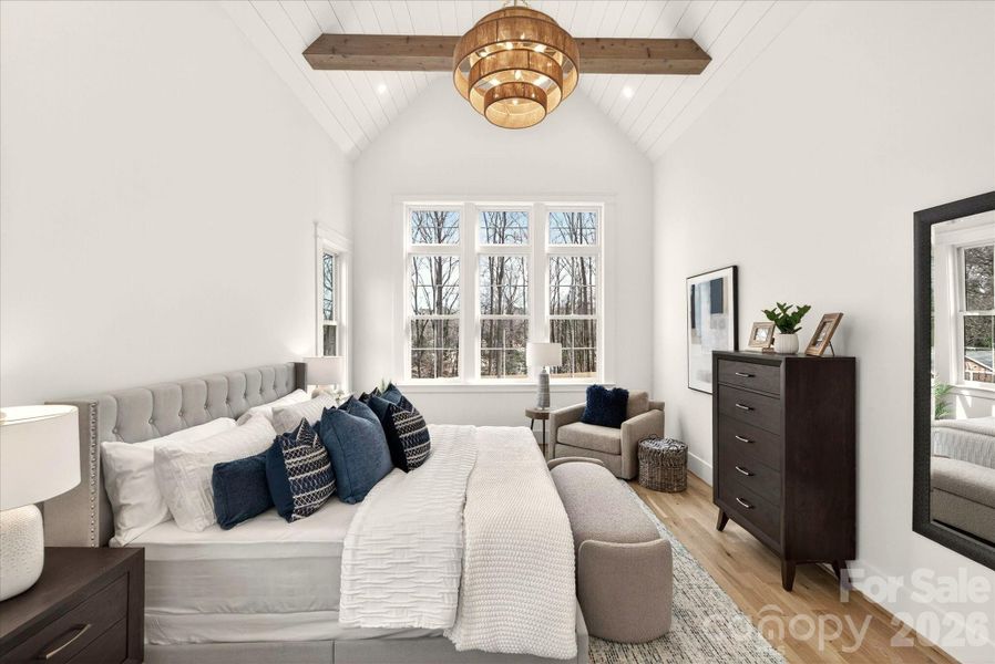 Furnished interior view inside a new home in , Charlotte (Image 18). Furnished interior view inside a new home in , Charlotte (Image 18).