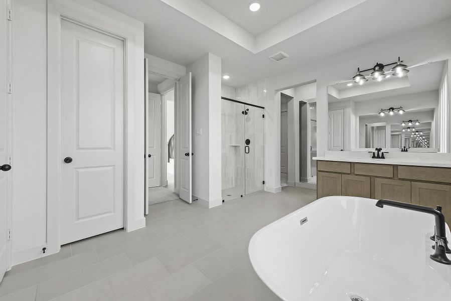 Furnished interior view inside a new home in The Grand Prairie, Hockley (Image 11).