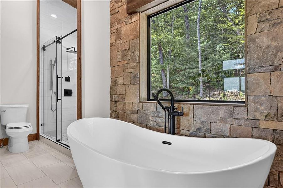 Furnished interior view inside a new home in , Morganton (Image 8).