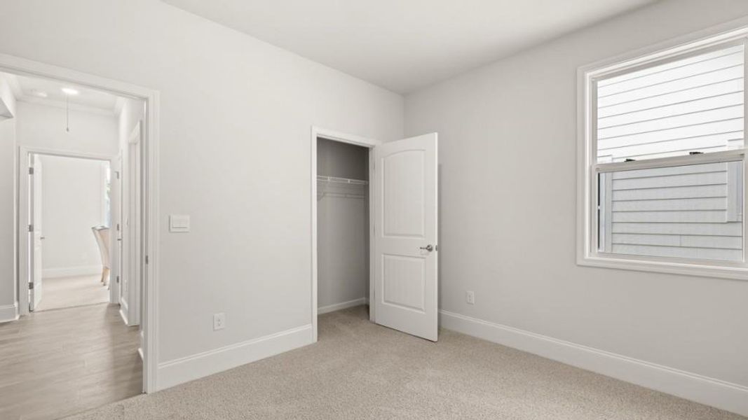 Spacious, unfurnished interior of a new home in Hamptons at Riverwood North, Dallas (Image 20).