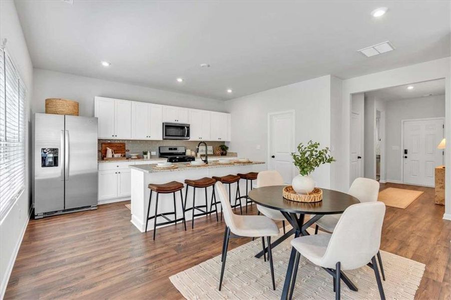 Furnished interior view inside a new home in The Reserve at Chapel Hill Phase II, Douglasville (Image 22).