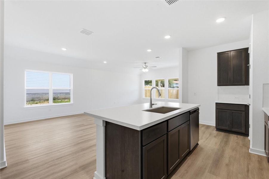 Furnished interior view inside a new home in Calumet, Jarrell (Image 5).