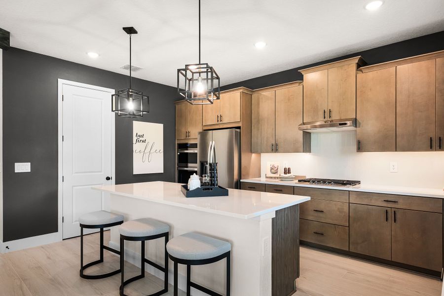 Oversized Island and Walk-In Pantry