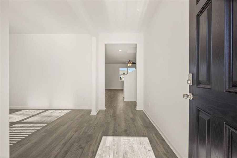 Spacious, unfurnished interior of a new home in Oakchase at Hampton, Hampton (Image 12). Spacious, unfurnished interior of a new home in Oakchase at Hampton, Hampton (Image 12).