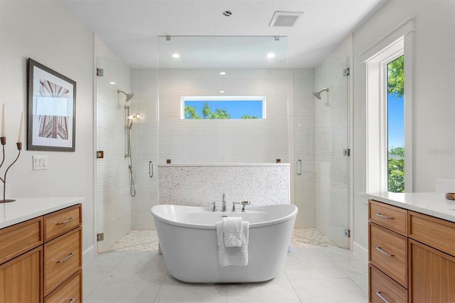 Furnished interior view inside a new home in , Tampa (Image 16).
