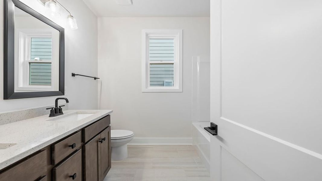 Representative furnished interior of a home built from the Robinson by D.R. Horton in Cottonwood Ridge, Piedmont (Image 13).