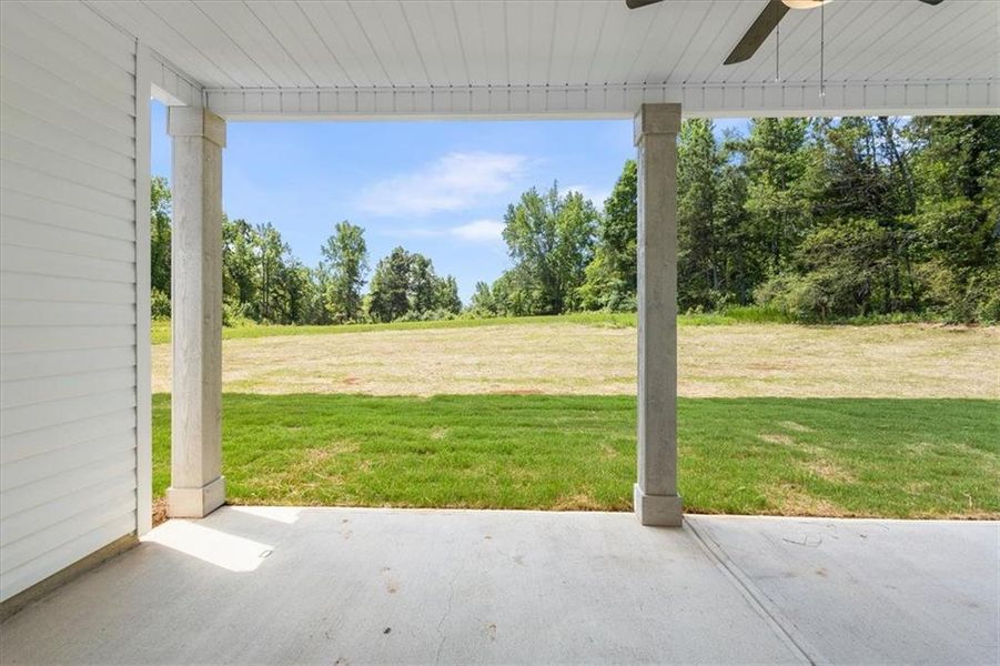 Exterior details and patio area of a home in , Rockmart (Image 24).