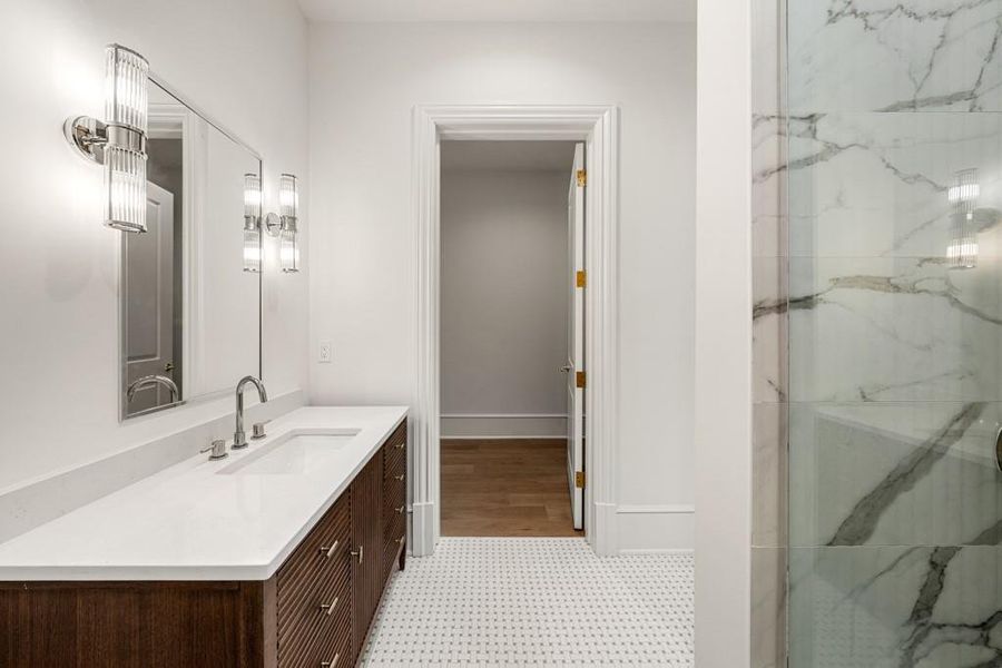 Furnished interior view inside a new home in , Milton (Image 71).