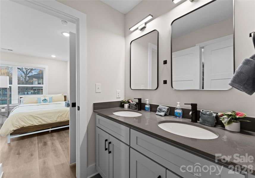 Furnished interior view inside a new home in , Charlotte (Image 11). Furnished interior view inside a new home in , Charlotte (Image 11).