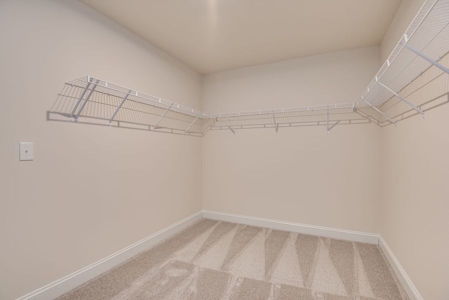 Large Walk In Primary Closet Large Walk In Primary Closet