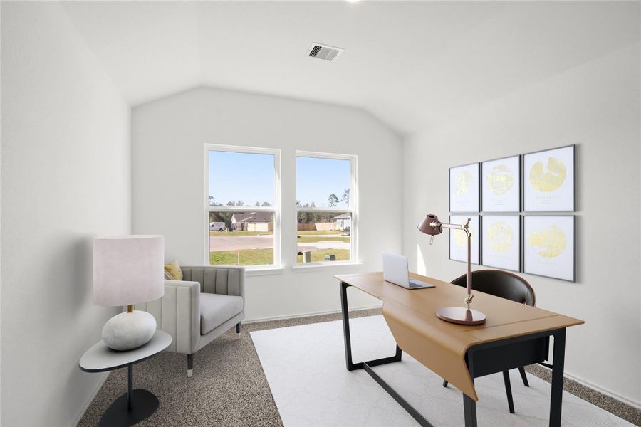 Furnished interior view inside a new home in Medina, Dayton (Image 4).