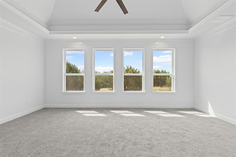 Spacious, unfurnished interior of a new home in Rolling Creek Ranch, Granbury (Image 21). Spacious, unfurnished interior of a new home in Rolling Creek Ranch, Granbury (Image 21).