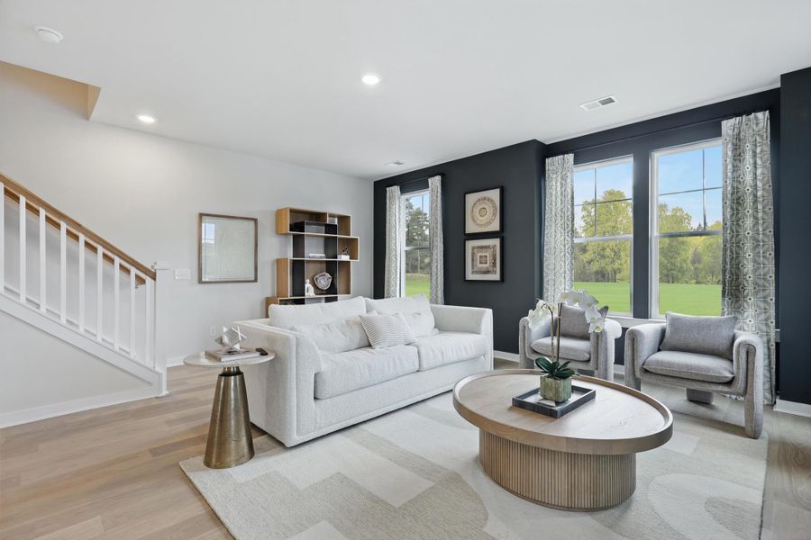 Furnished interior view inside a new home in Nexton, Summerville (Image 30).
