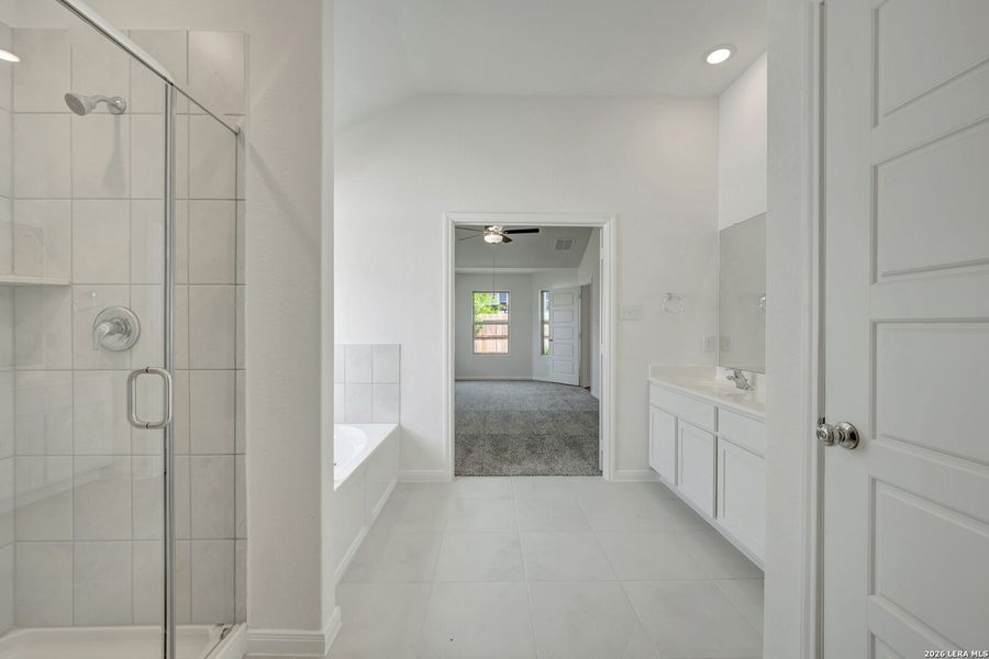 Furnished interior view inside a new home in Greenspoint Heights, Seguin (Image 13). Furnished interior view inside a new home in Greenspoint Heights, Seguin (Image 13).