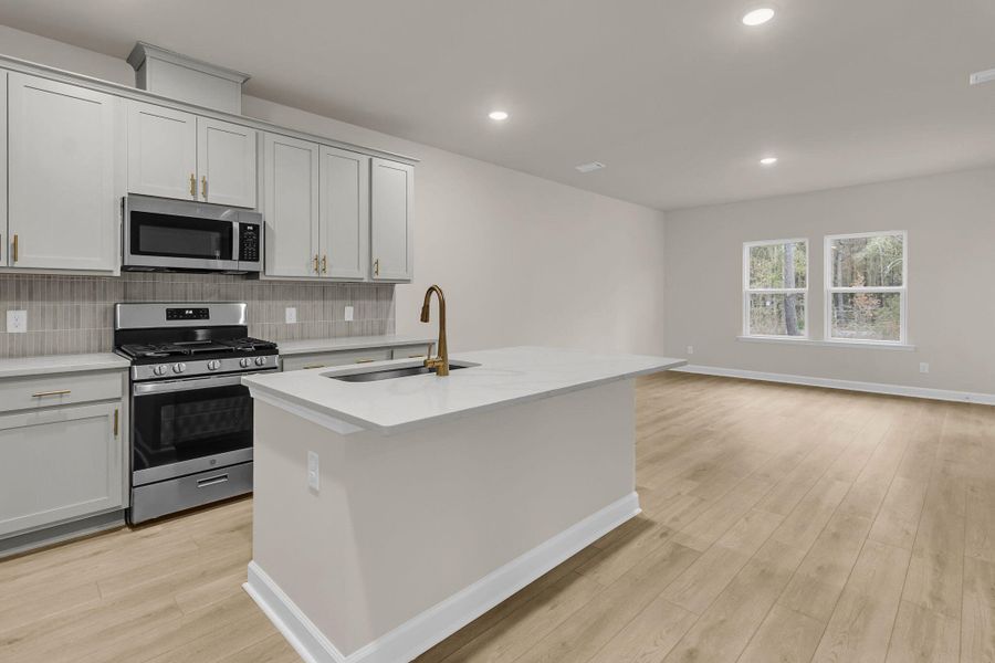 Furnished interior view inside a new home in , Summerville (Image 6).
