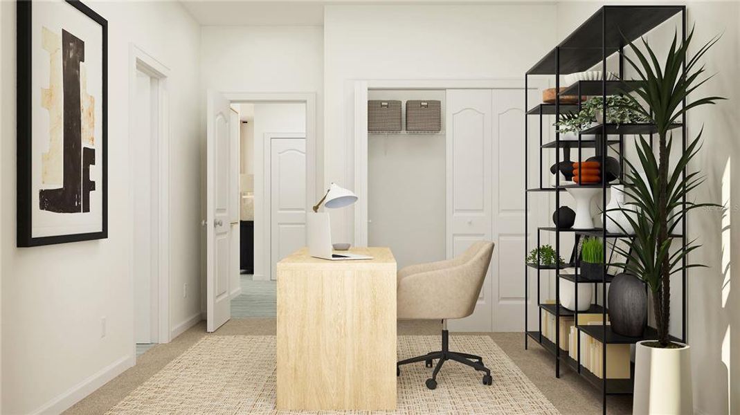Furnished interior view inside a new home in Millwood, Ocala (Image 6).