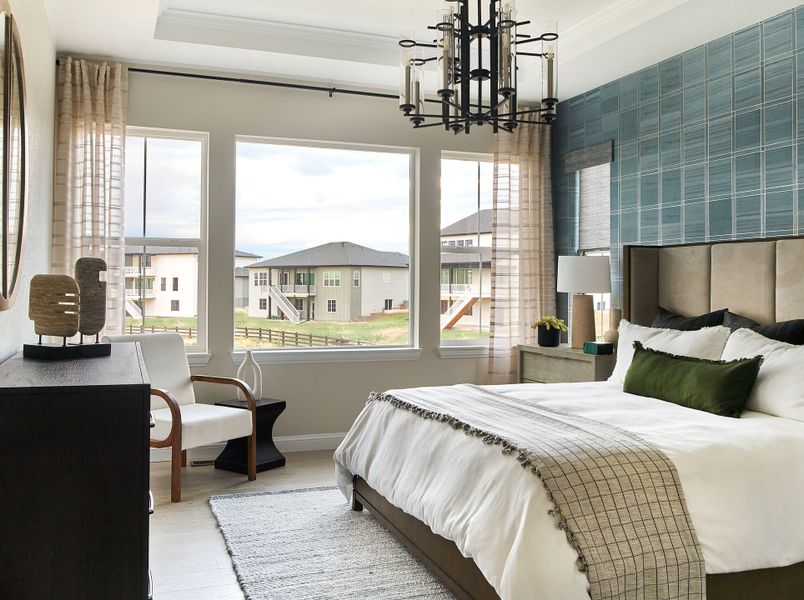 Representative furnished interior of a home built from the Ridge by Taylor Morrison in Macanta, Castle Rock (Image 6).