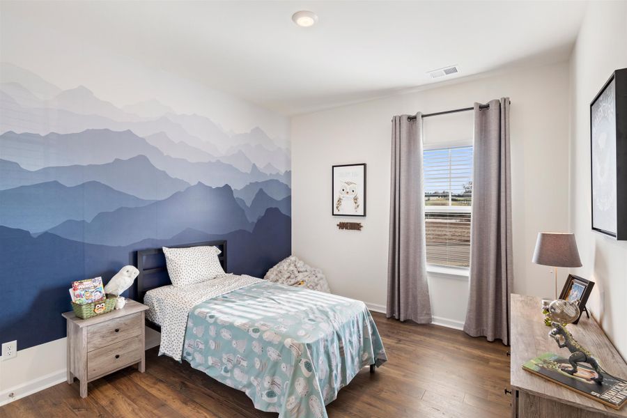 Representative furnished interior of a home built from the Denton by D.R. Horton in Sweet Briar, Ooltewah (Image 22).