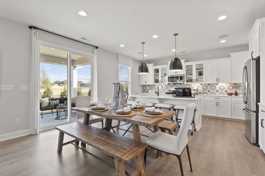 Representative furnished interior of a home built from the Somerset by Taylor Morrison in River Falls, Tega Cay (Image 14).