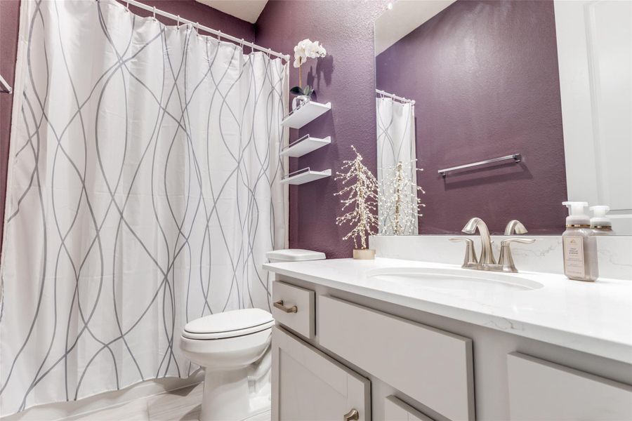 Furnished interior view inside a new home in , League City (Image 20).