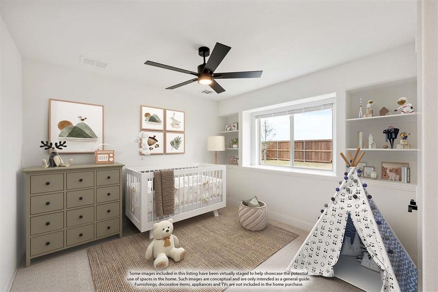 Furnished interior view inside a new home in Meraki, Forney (Image 18).
