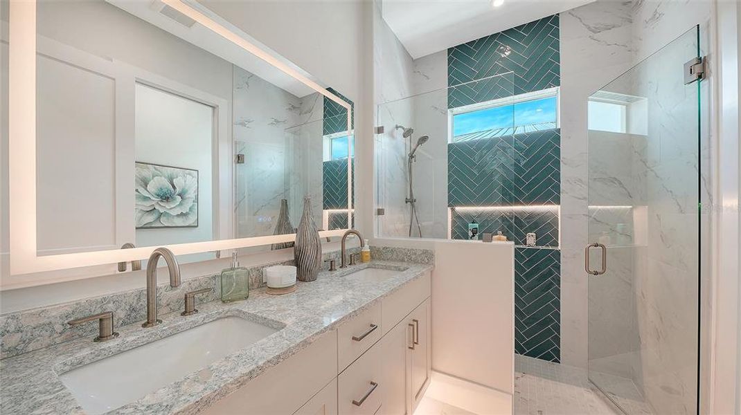 Furnished interior view inside a new home in , Bradenton (Image 16).